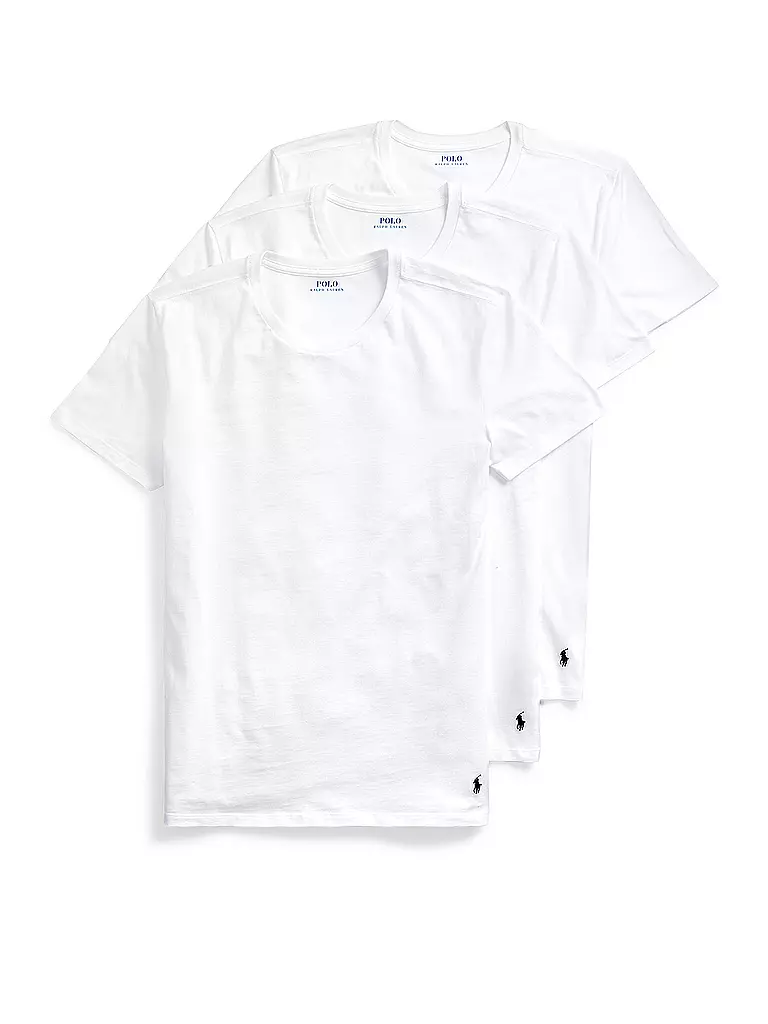 POLO RALPH LAUREN T-Shirts 3-er Pkg. weiss