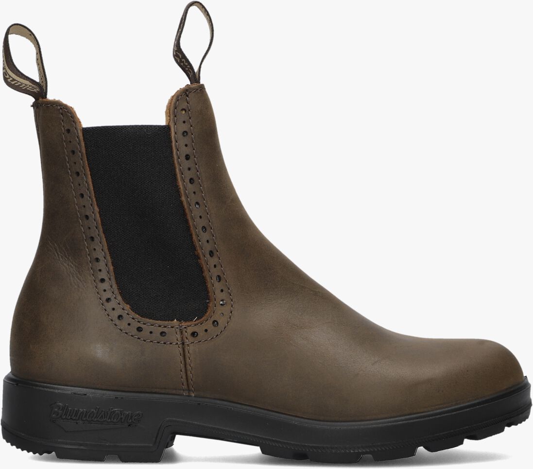 bruine blundstone chelsea boots women's high top