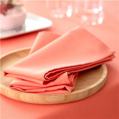 Linge de table en coton traité antitache - Lauréat
