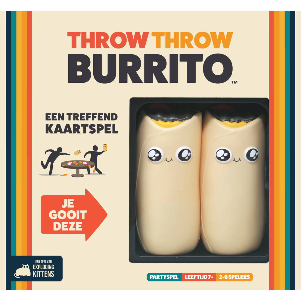 Throw Throw Burrito een treffend kaartspel