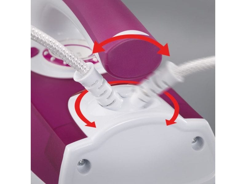 Severin Dampfbügeleisen BA 3243 Violett/Weiss Dampf- und Trockenbügeleisen