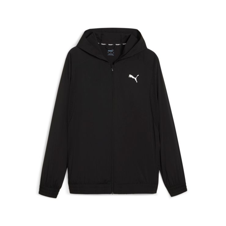 PumaPUMA FIT Woven Full Zip Jacket - schwarz