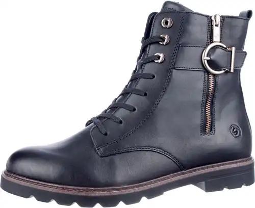 Remonte zwart D2Q72 - maat 43 veterboot zwart - maat 43 Calandschoen