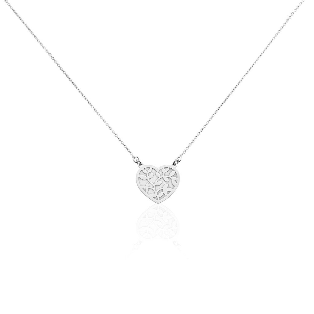 Collier Wandeline Argent Blanc