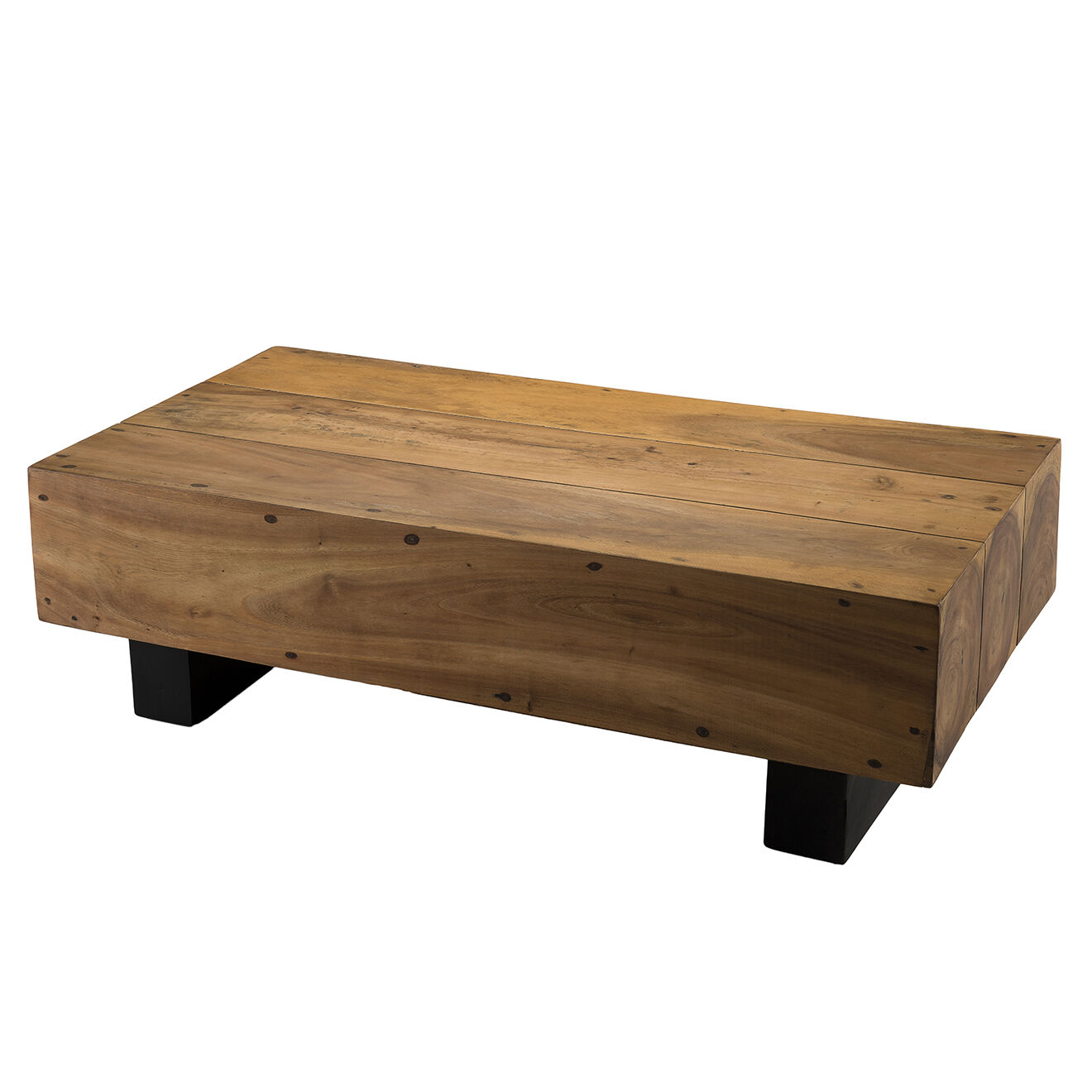 Macabane Table basse Suzy bois - 120x60x36 cm