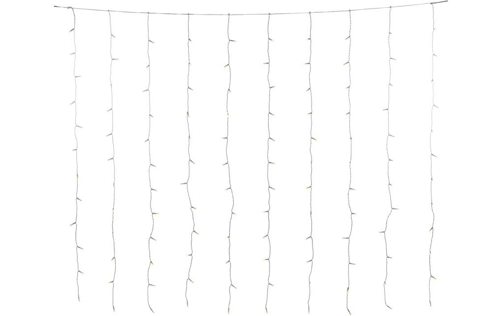 LED-Lichtervorhang für das Fenster 120 LED, 1.4 m, IndoorLED Weihnachtdeko