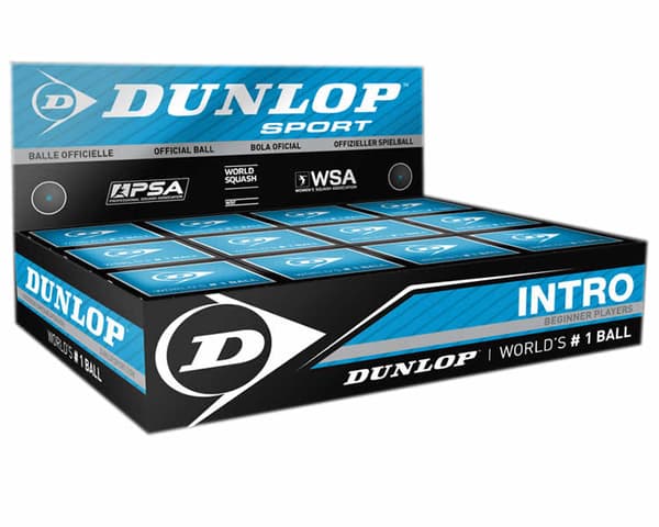 Squash ball Dunlop INTRO 12-box