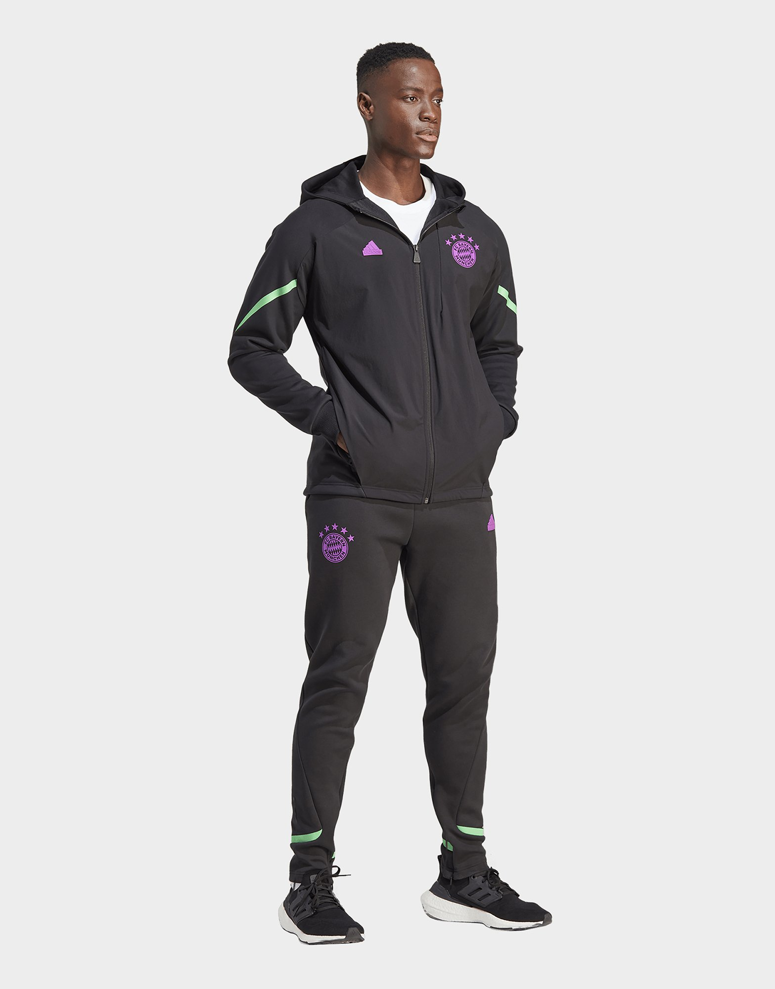 adidas Veste à capuche entièrement zippée FC Bayern Designed For Gameday