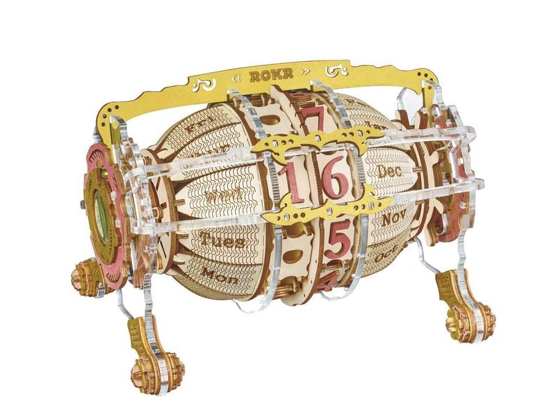 Pichler Bausatz Time Engine Kalender Kalender 3D Puzzle aus Holz
