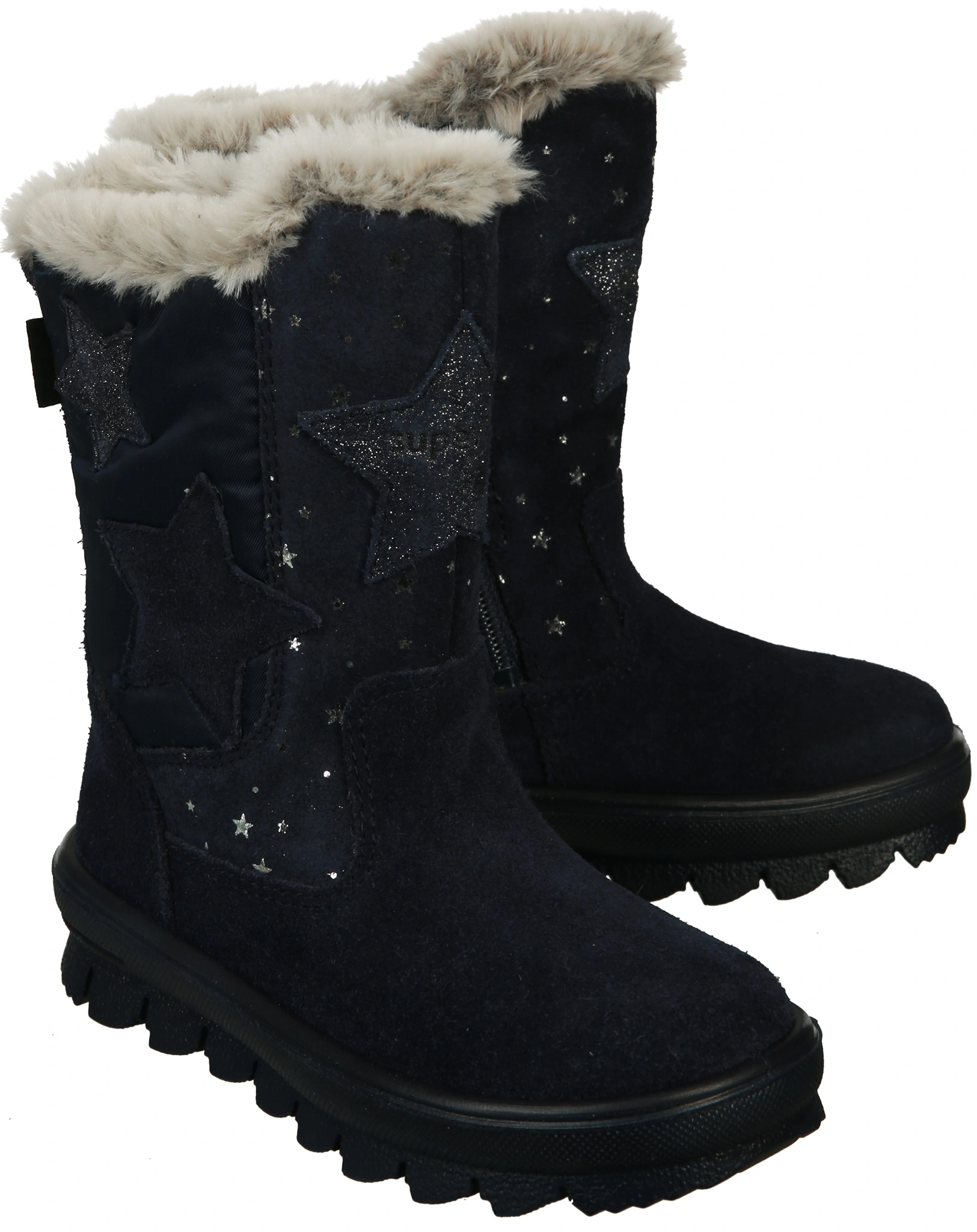 Stiefel FLAVIA - STAR gefüttert in blau