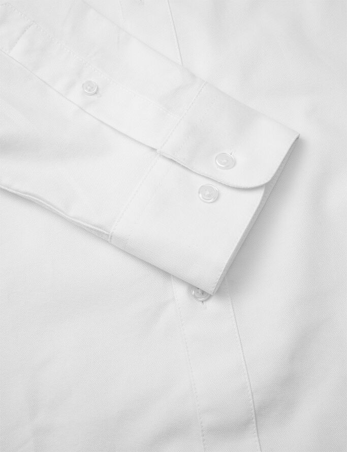Mads Nørgaard - Copenhagen Cotton Oxford Sune Shirt BD Hvid