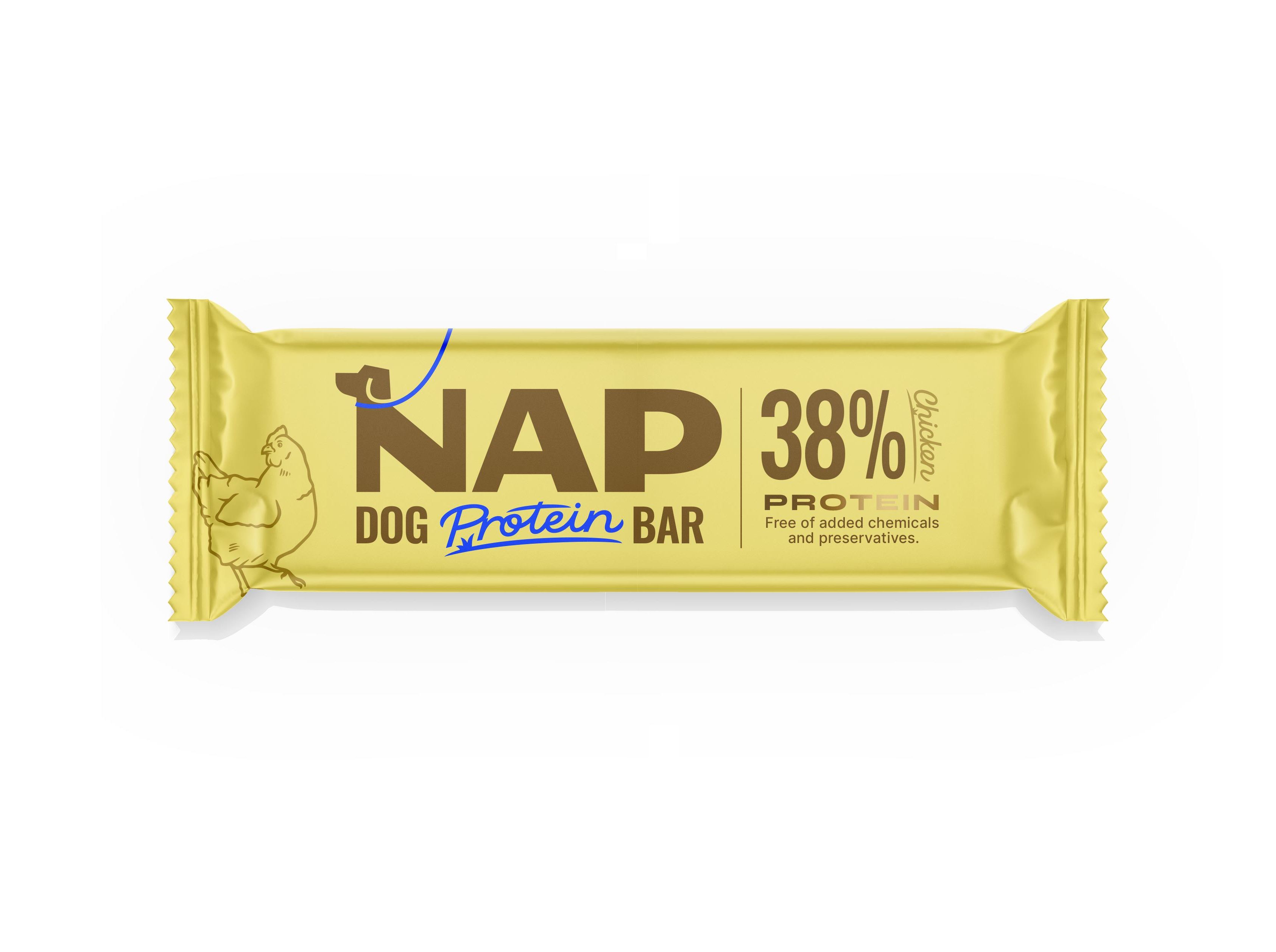 SNACK PROTEICO CÃO NAP BARRITA FRANGO 50G