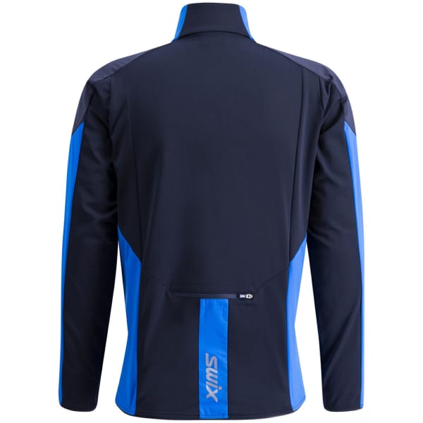 Veste ski de fond SWIX FOCUS WIND JACKET ACTIVE BLUE/DARK NAVY