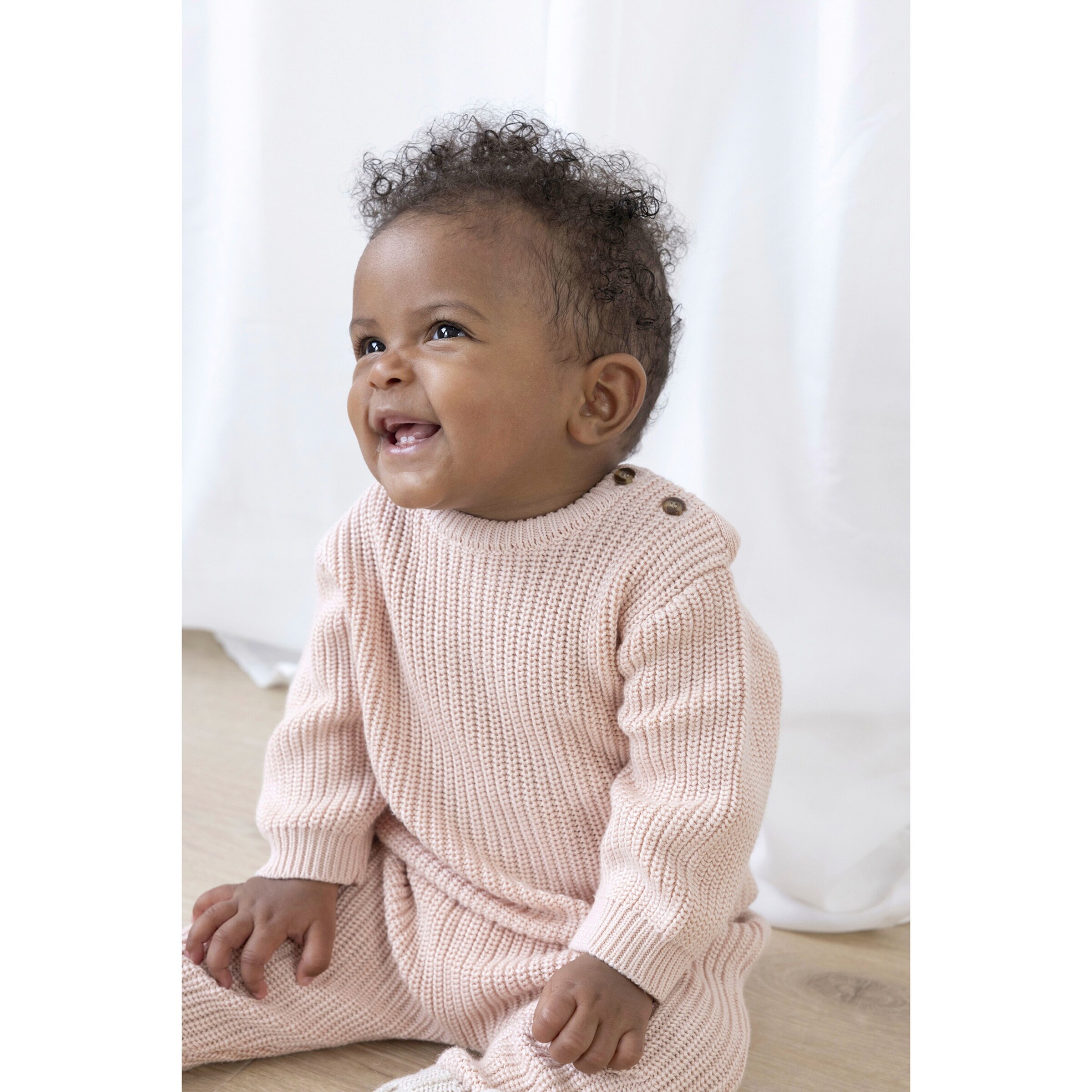 Feetje Strickpullover rosa