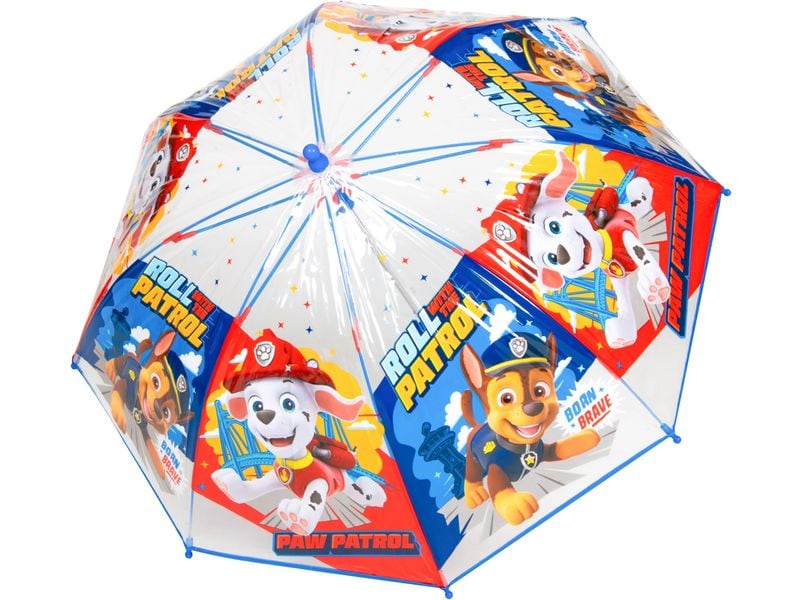 STROTZ Regenschirm Mia Handöffner Paw Patrol Kinder-Regenschirm