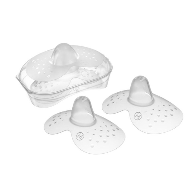 Lot de 2 Bouts de sein Silicone - taille M - MAM