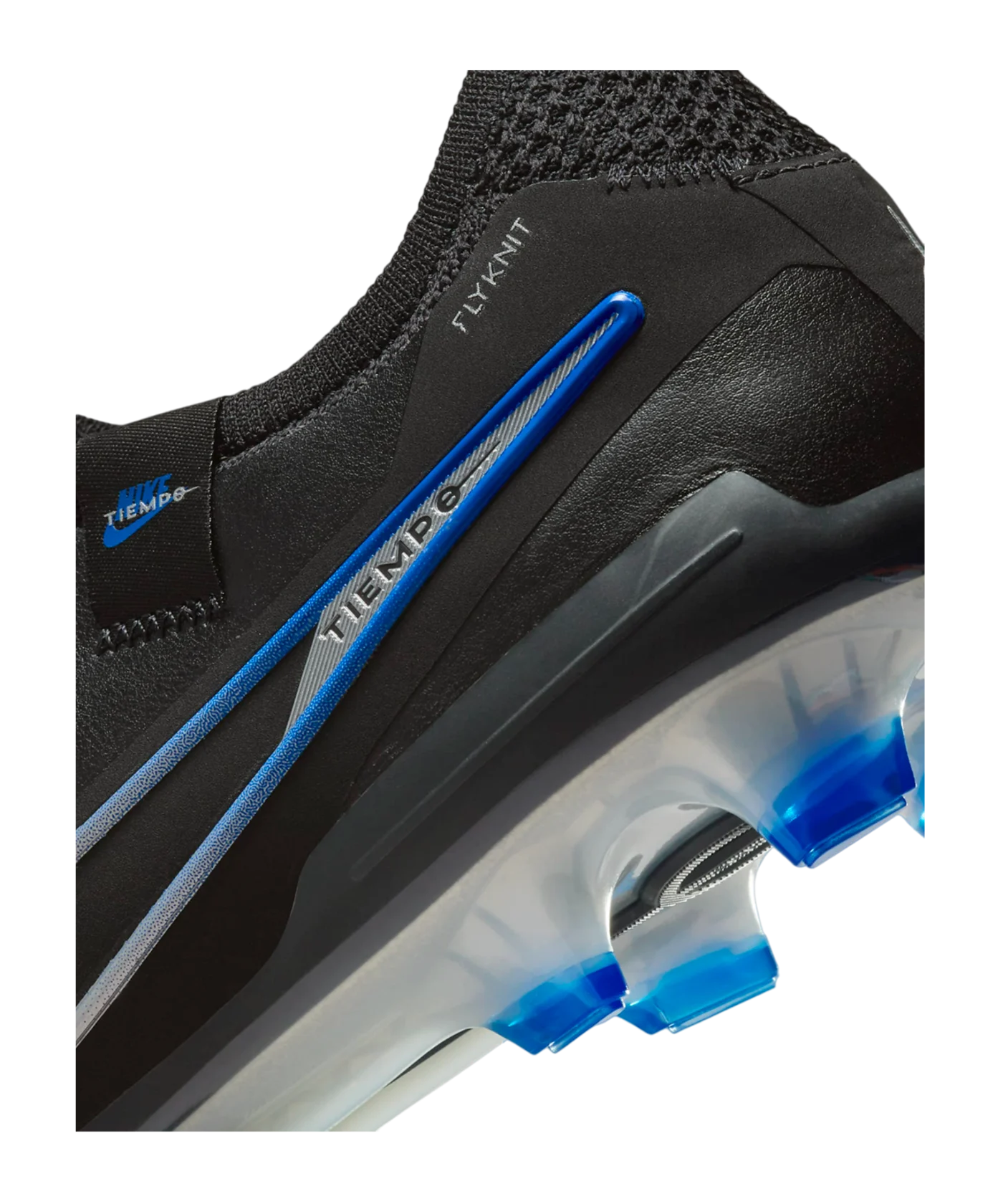 Nike Tiempo Legend X Elite FG Shadow Schwarz Silber Blau F040