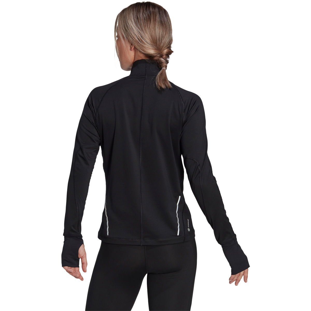 adidas Fast 1/2 Zip Løbetrøje Dame