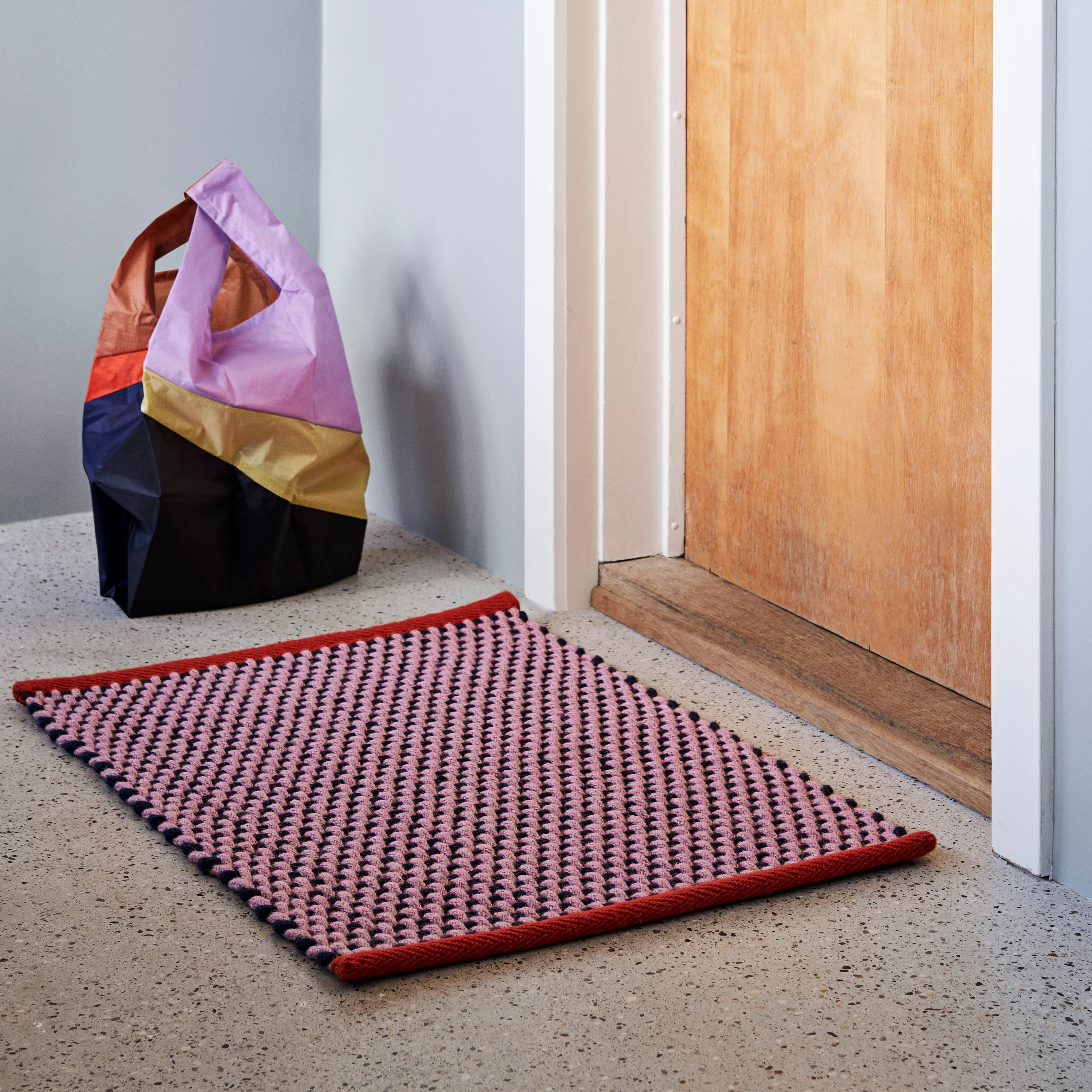 Tapis tissu | Rose