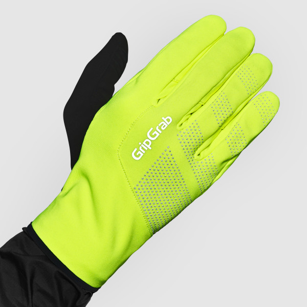 GripGrab Ride 2 overgangshandsker Hi-Vis Yellow
