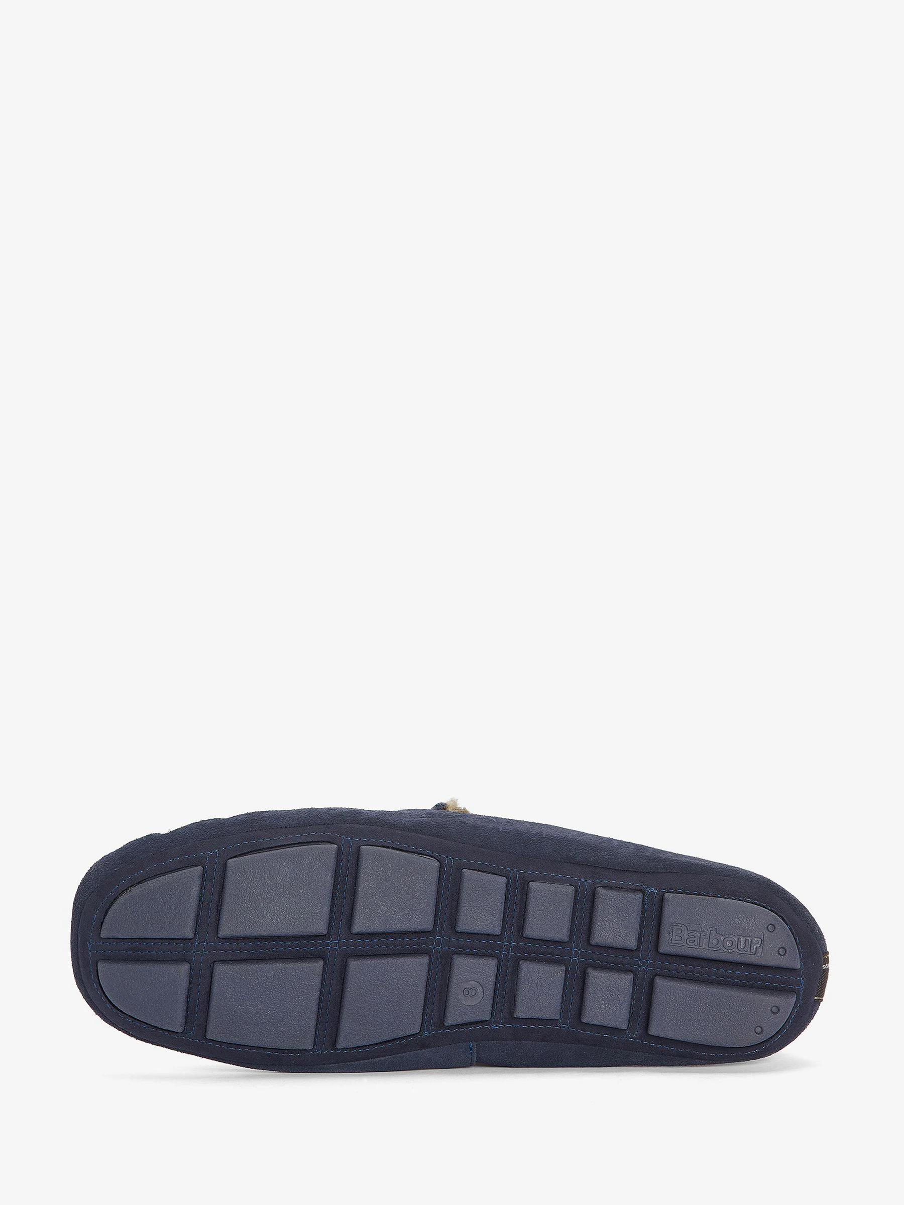 Blauw - Barbour® Tartan Monty Moccasin Slippers