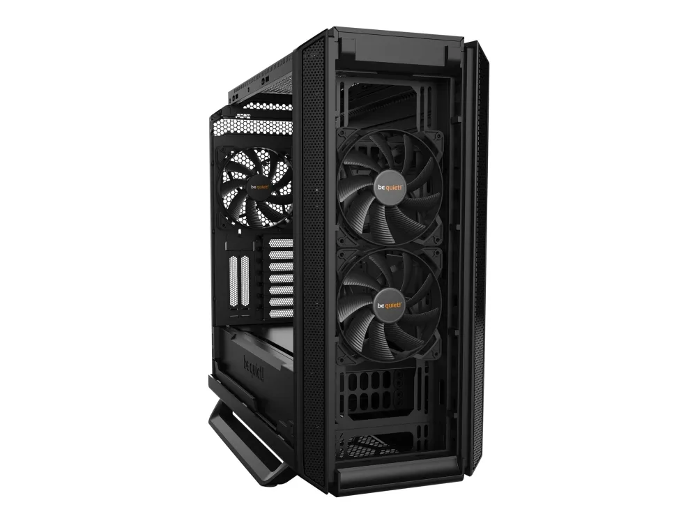 be quiet! Silent Base 802 - Tower - udvidet ATX - ingen strømforsyning (ATX / PS/2) - sort - USB/Lyd