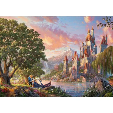 Schmidt Spiele Puzzle - Disney Dreams Collection, Belle's Magical World, 3000 Teile