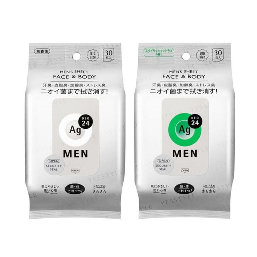 Shiseido - Ag Deo 24 Men Gezichts- & Lichaamsmasker