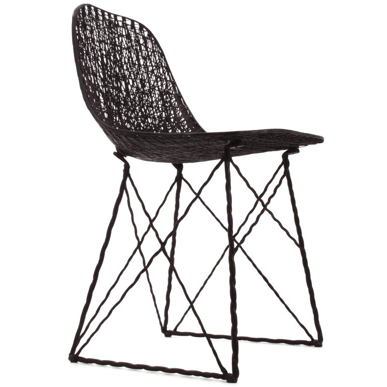 Moooi Carbon eetkamerstoel zwart