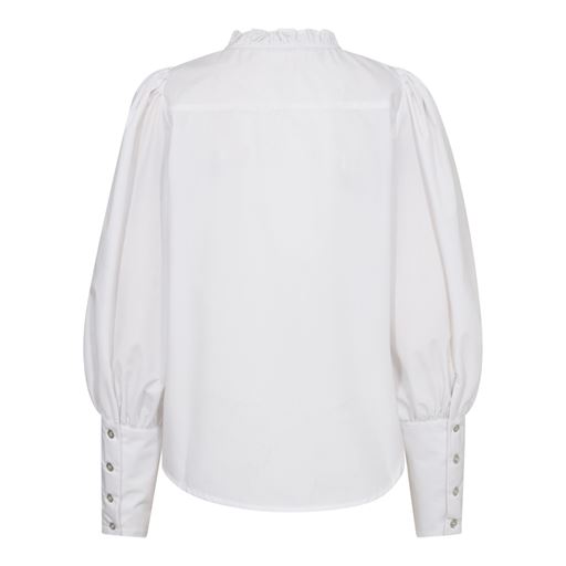 Co'Couture CoCC Crisp Pintuck Lace Skjorte, White, S