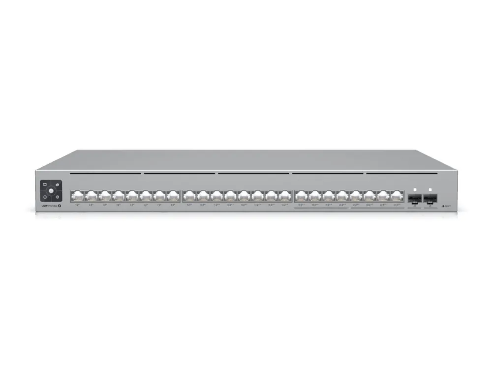 Ubiquiti UniFi Switch USW-Pro-Max-24-POE   - Switch - Administreret - 8 x 2.5 GbE Poe   - 16 x 10/100/1000 (16 POE )   2 x GbE SFP  Etherlightning POE   (400 W)