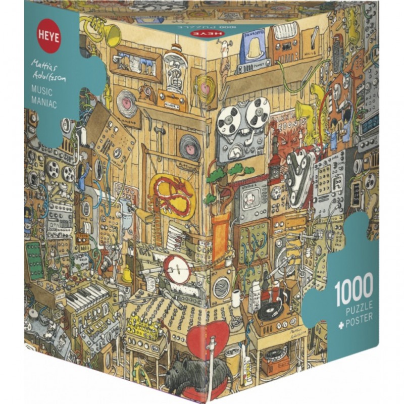 Puzzle 1000 pièces - Music Maniac