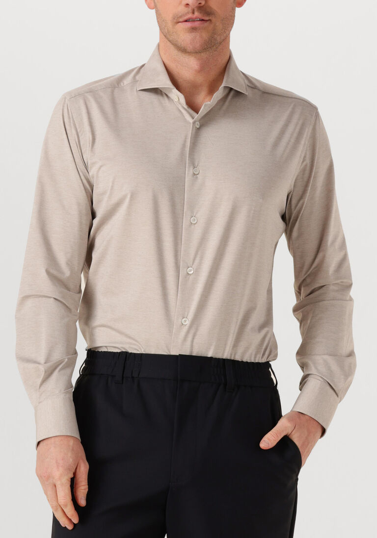 beige xacus klassieke overhemden active shirt 520ml