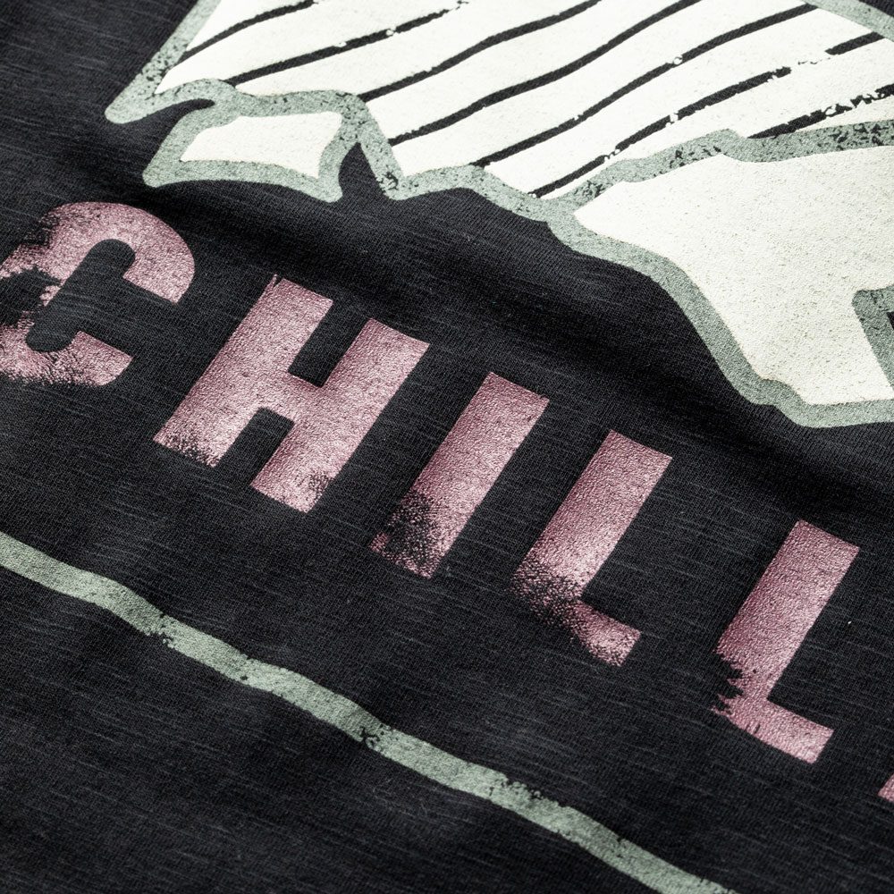 Chillaz Mountain Logo T-Shirt Herren schwarz
