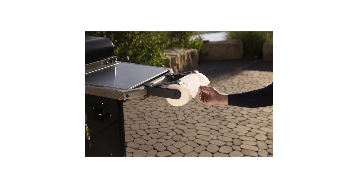 WeberWorks Organizer Kit - Snap on houder  (Zwart, voor alle Slate en Spirit (2025), Genesis W (2025) modellen)