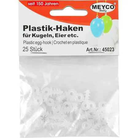 Meyco Aufhänger Plastik-Haken für Kugeln und Eier