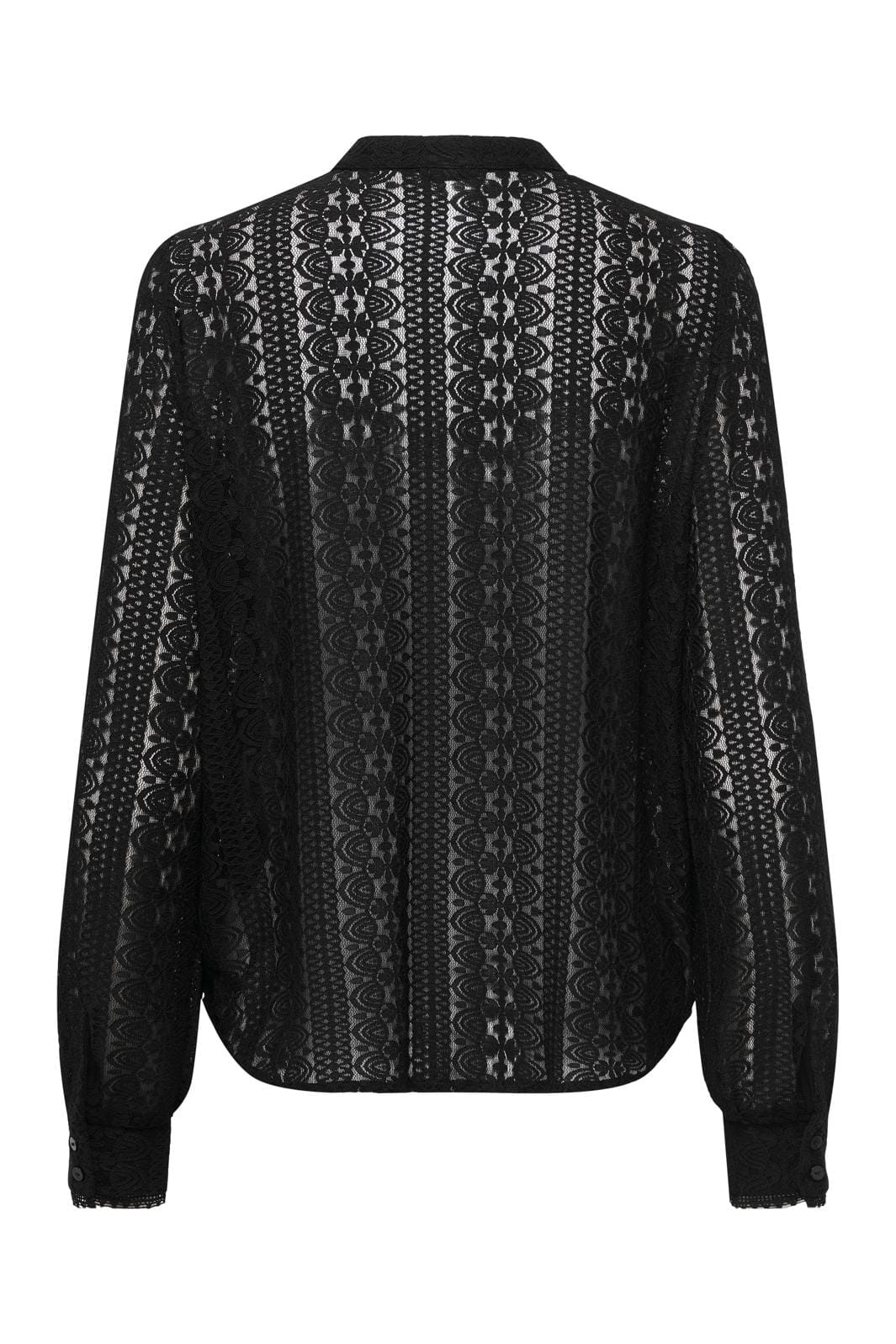 Only Onlreba Lace L/S Shirt 4107422 black
