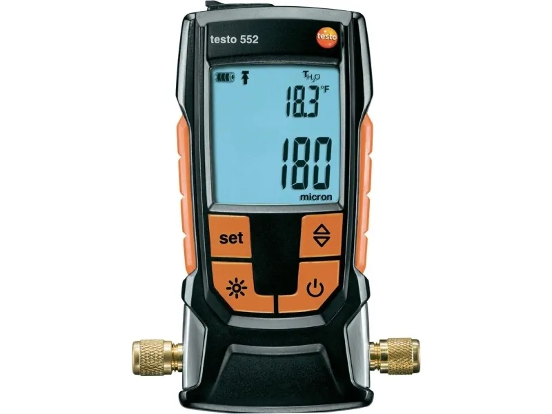 Trykmålingsudstyr testo 552 0 - 26.66 mbar