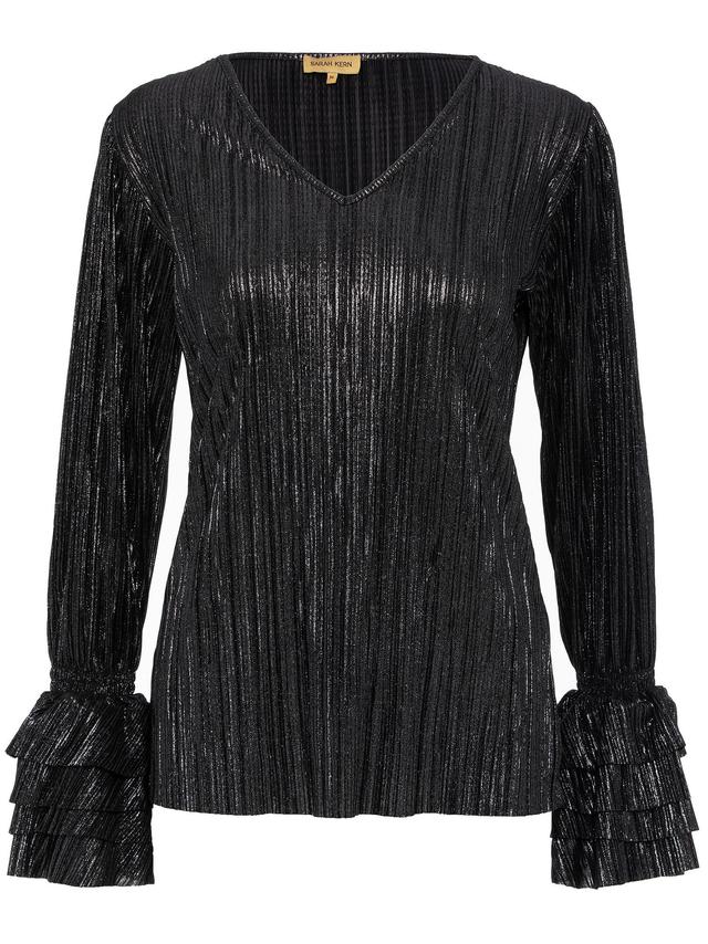 Bluse mit Plissee