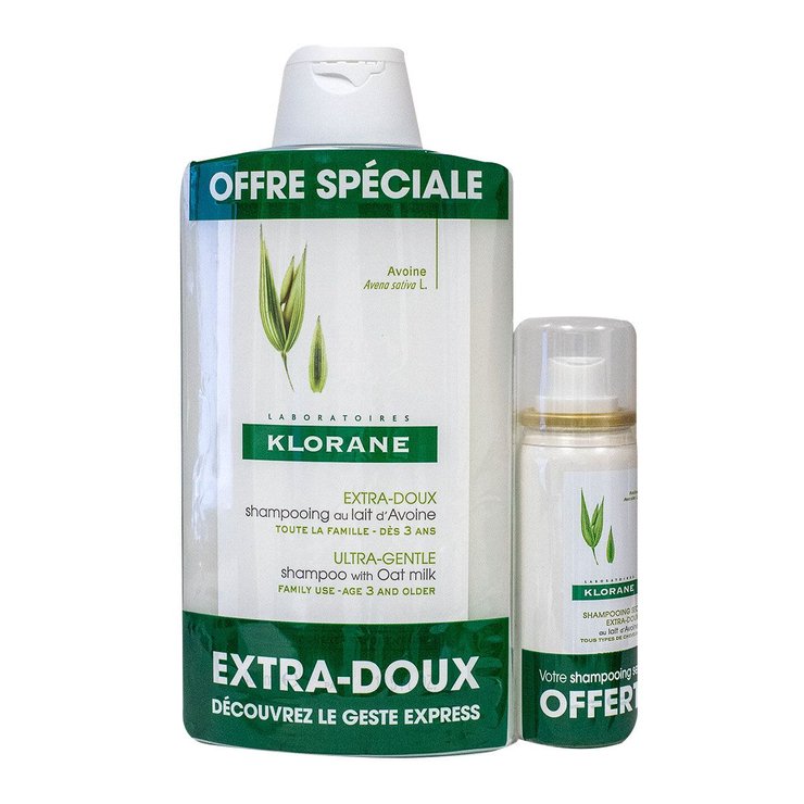 Shampooing extra-doux lait d'avoine 400ml + 50ml offert