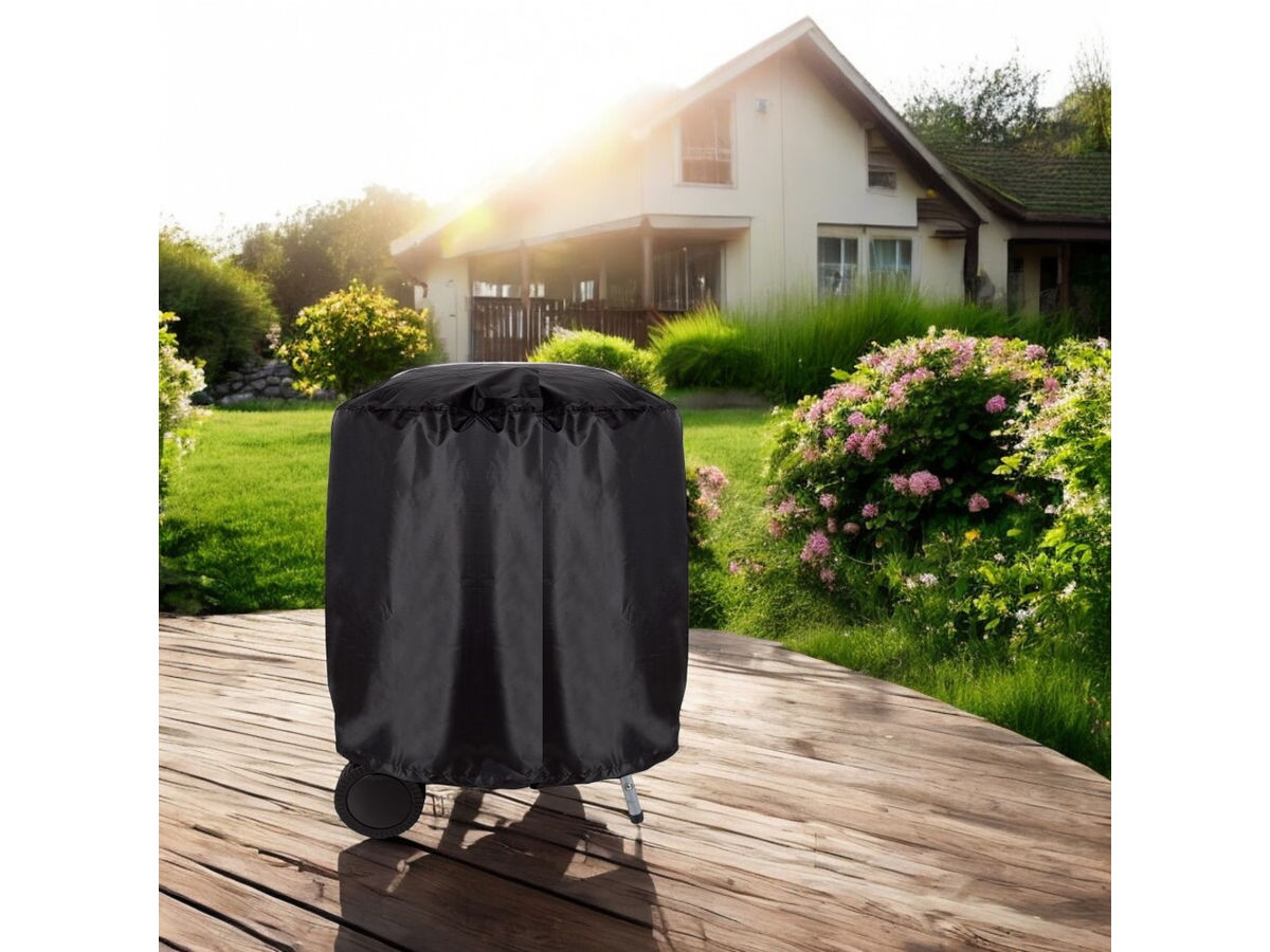 HIXA 70 cm rond barbecue hoes - Black