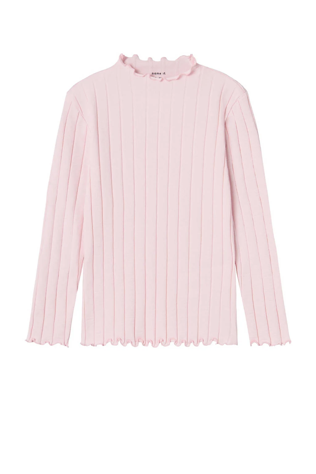 NAME IT top NKFNOLINE met katoen roze