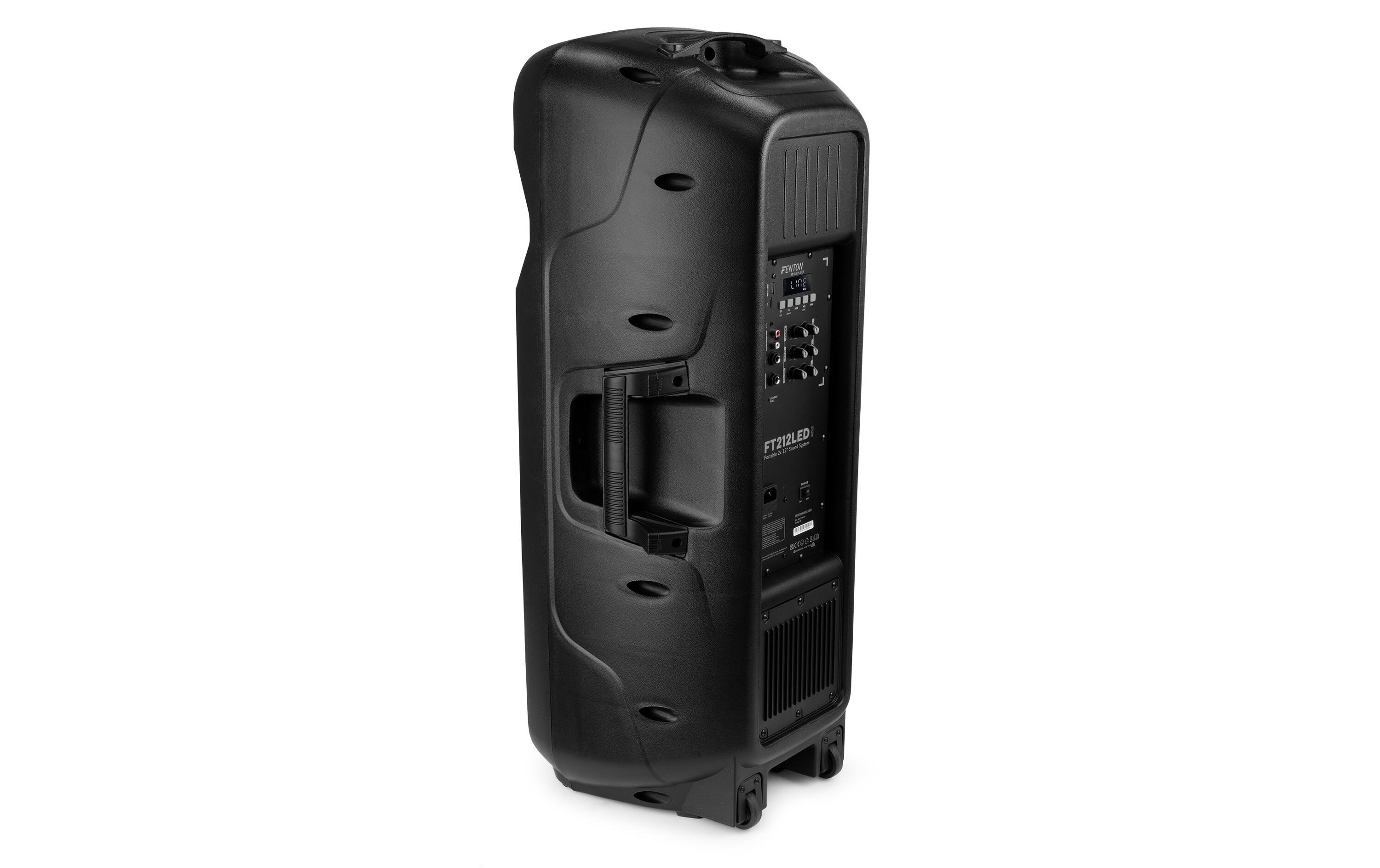 Lautsprecher FT212 lED MK2<br>Tragbarer PA-Lautsprecher mit LED