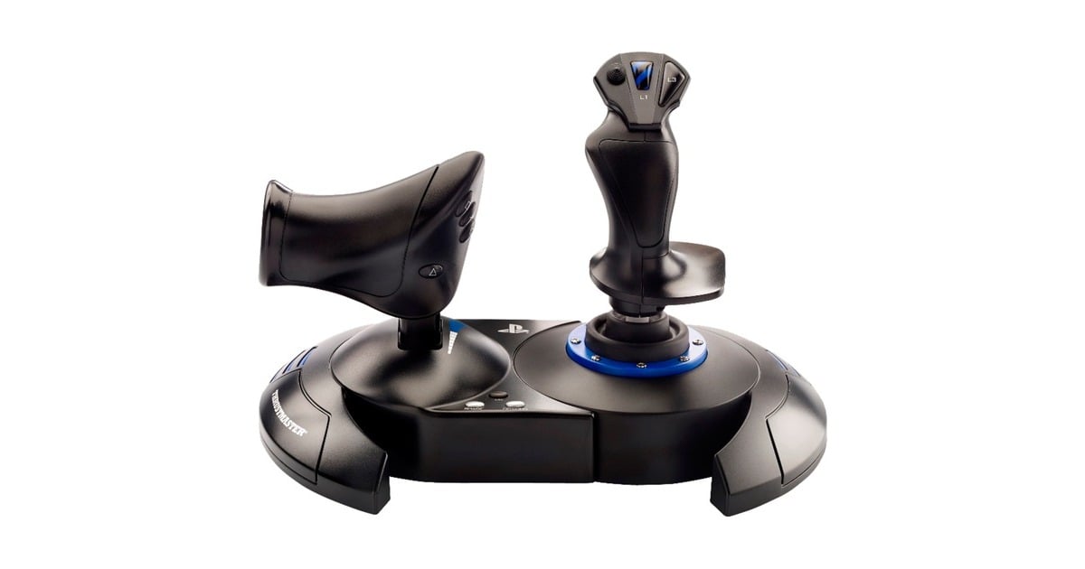 ThrustmasterT.Flight HOTAS 4 - Flight Control Systeem gaming hotas  (Zwart, Pc, PlayStation 4, PlayStation 5)