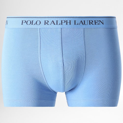 Lot De 3 Boxers Bleu Clair Bleu Roi Bleu Marine