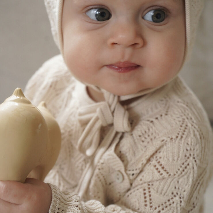 Konges Sløjd BABS TEETHER Creamy white