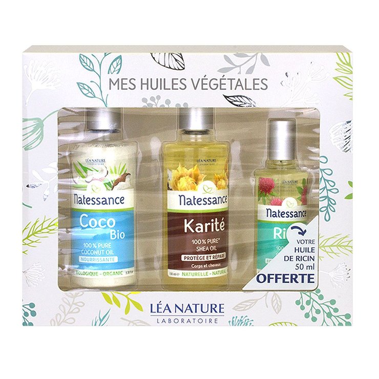 Coffret Noël 2018 Mes huiles végétales