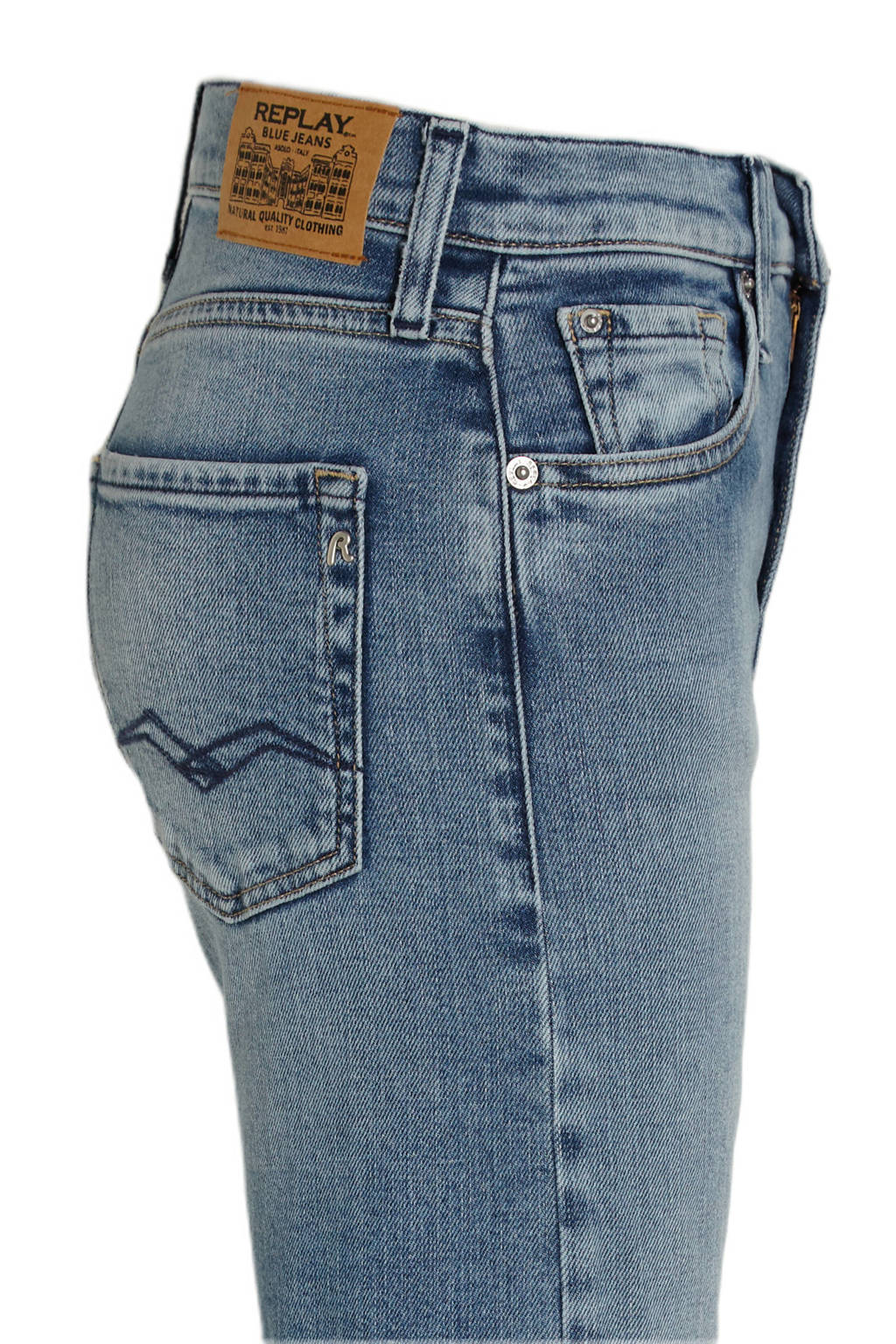 REPLAY slim fit jeans light blue denim