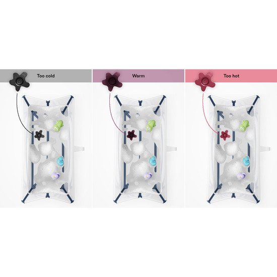 Baignoire Flexi Bath™ bouchon thermique   Blanc        de               Stokke®