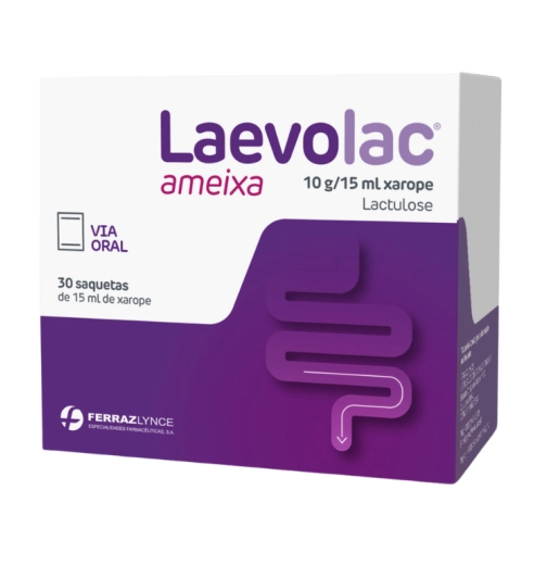 Laevolac Ameixa, 666,7 mg/ml x 30 xar saq